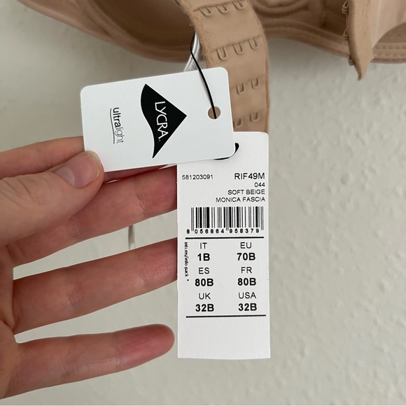 Intimmisimi Monica push-up bandeau bra in ultralight microfiber soft beige - Picture 4 of 4